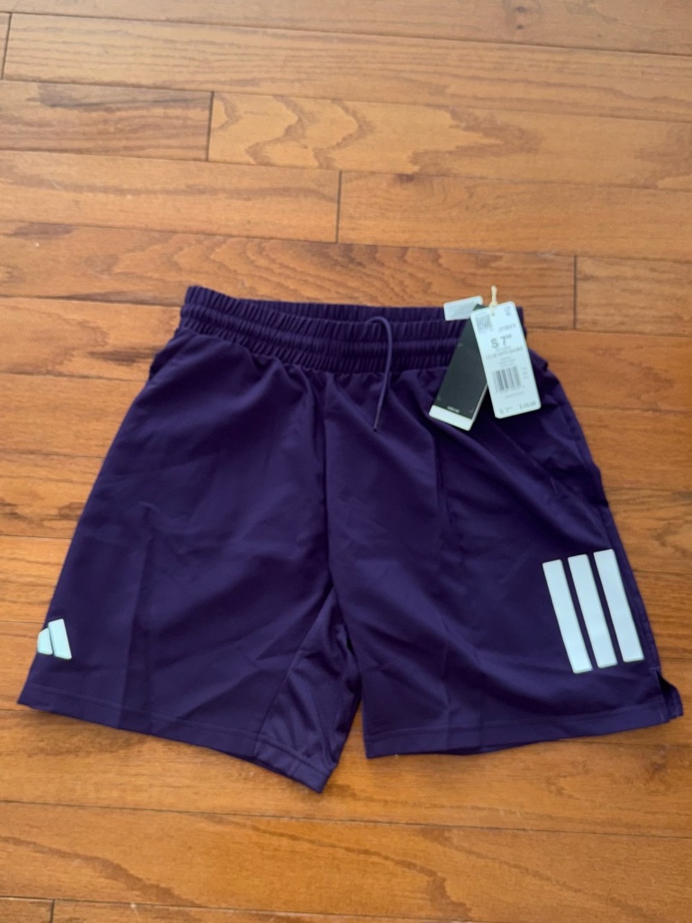 NWT Men's Club Tennis Climacool Three-Stripes 7" Shorts